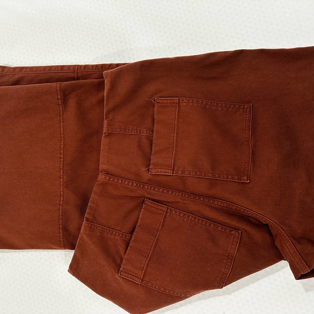 Spanx brown wide leg crop